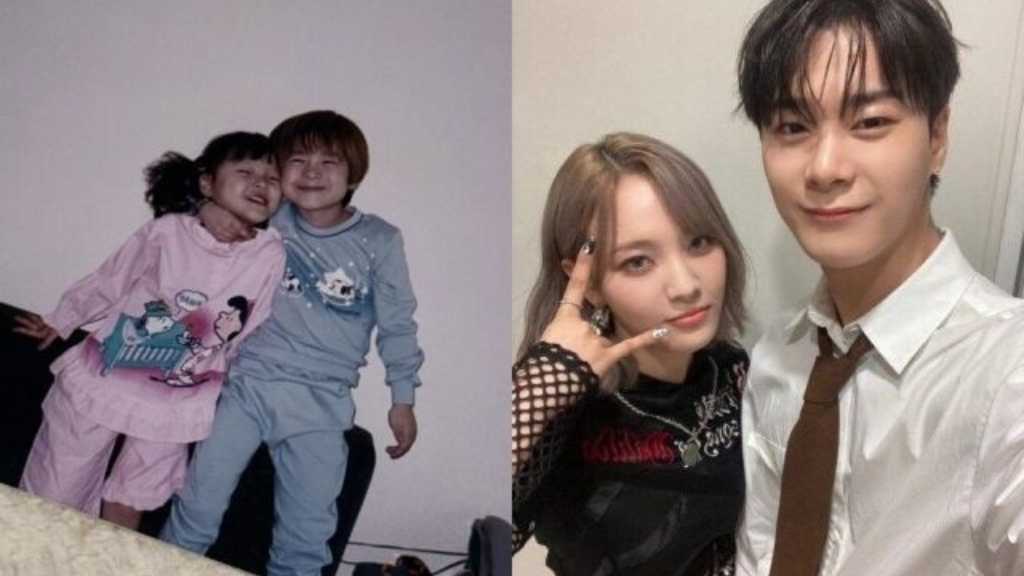 Billlie ムン・スア、ASTRO ムンビンさんの誕生日を迎え…幼少期の