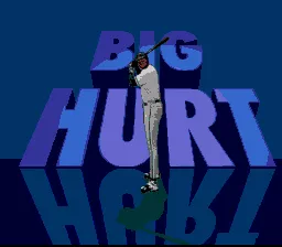 Frank Thomas Big Hurt Baseball (1995) - MobyGames