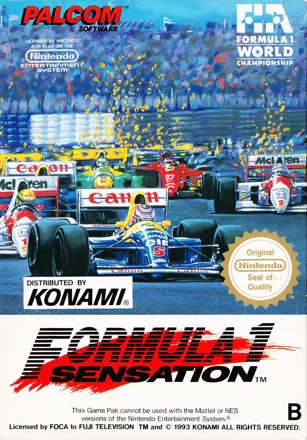 Formula 1 Sensation (1993) - MobyGames