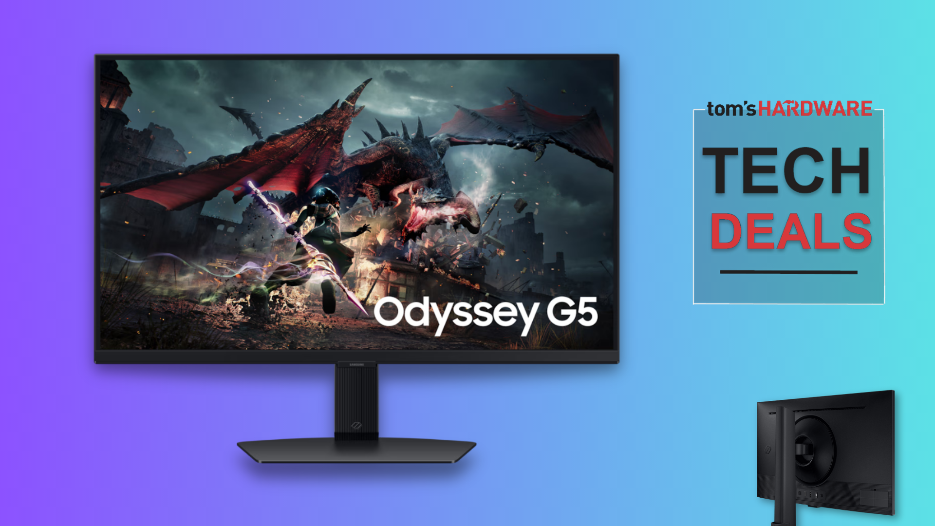 Samsung's 34-Inch Odyssey G5 Ultrawide Gamer Is $180 Off for Prime