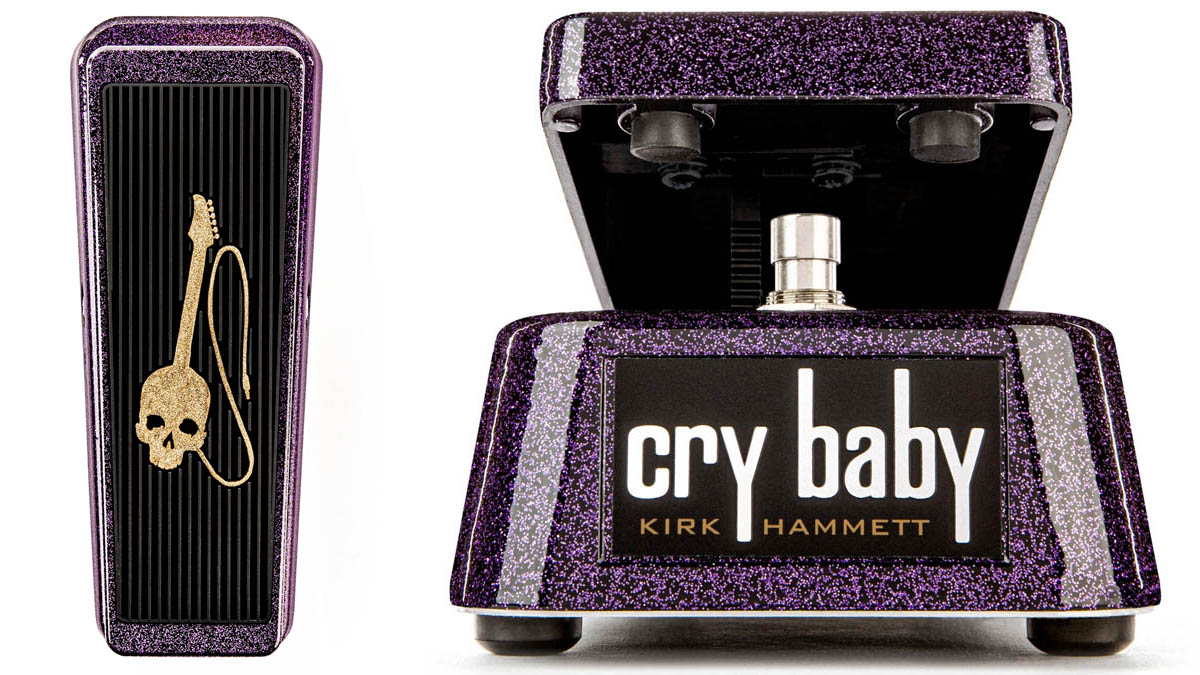 Metallica's Kirk Hammett has a new signature Dunlop Cry Baby wah