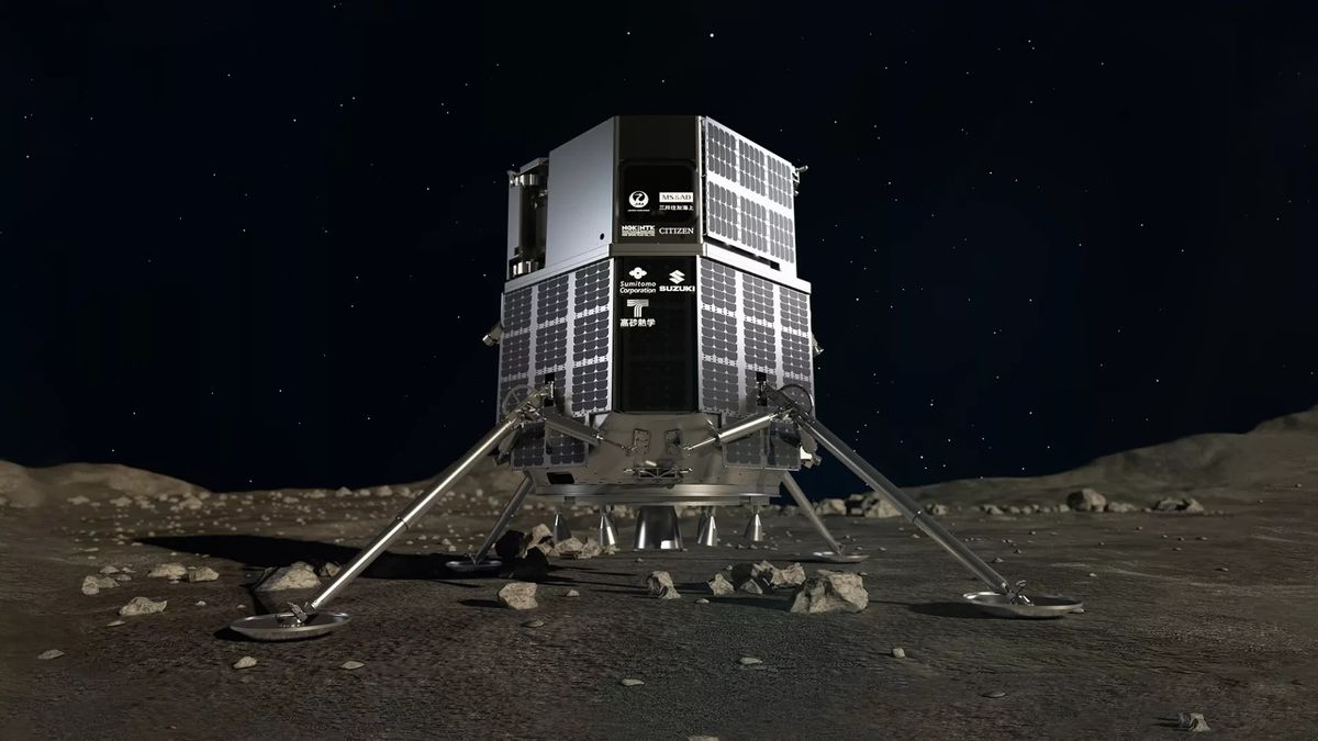 Private Japanese lander sets distance record on its way to the