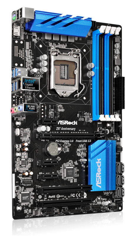 ASRock's Z97, Z97M Anniversary Mobos Accompany Unlocked Pentium