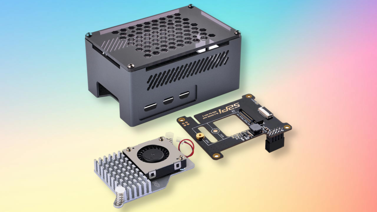 This Raspberry Pi 5 kit comes with cooling and fast storage