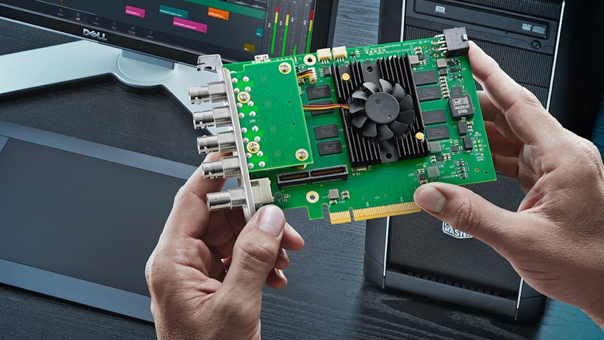 Blackmagic Design Releases Update for DeckLink 8K Pro Capture Card