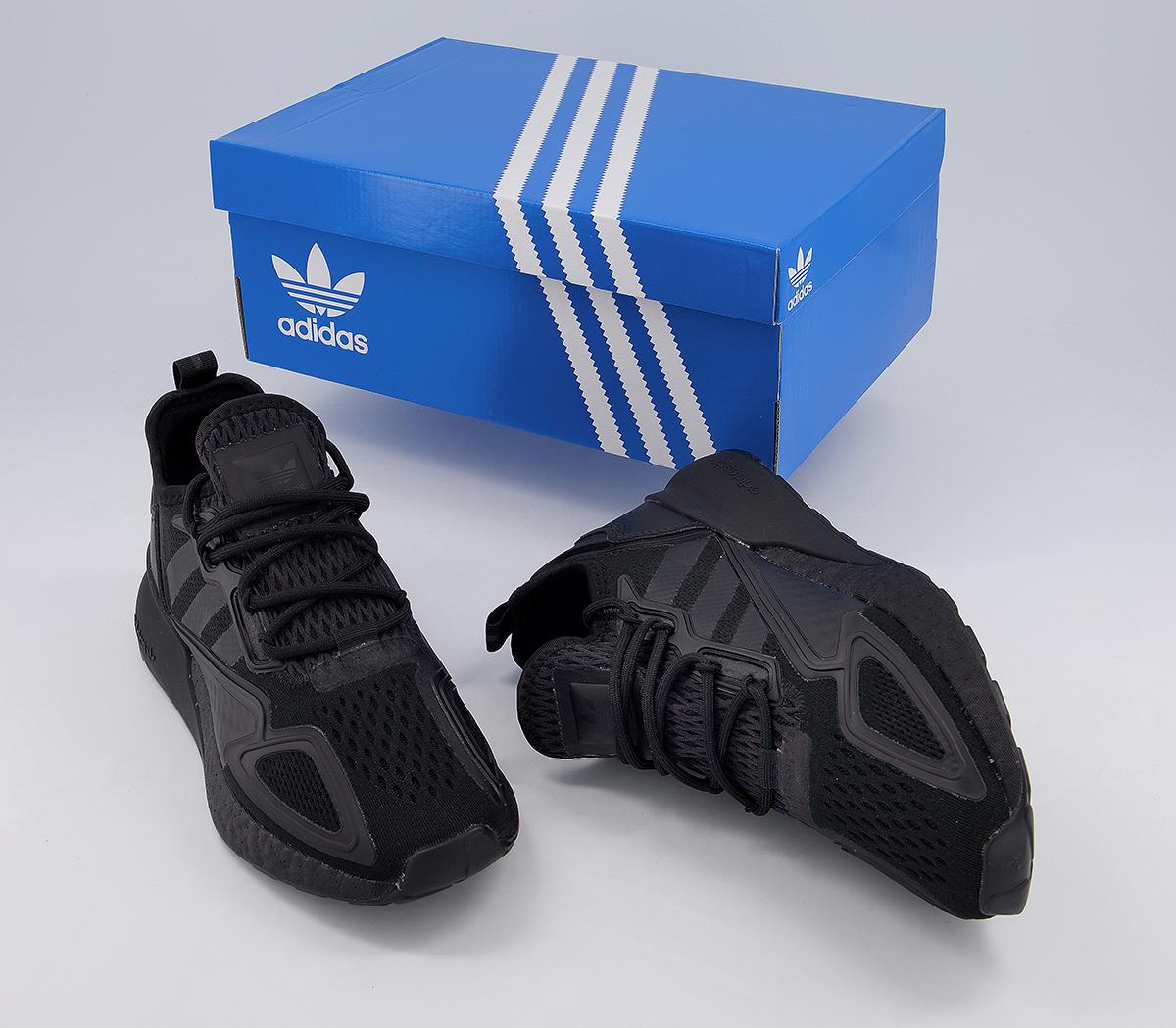 adidas Zx 2k Boost Gs Core Black - Women's Trainers