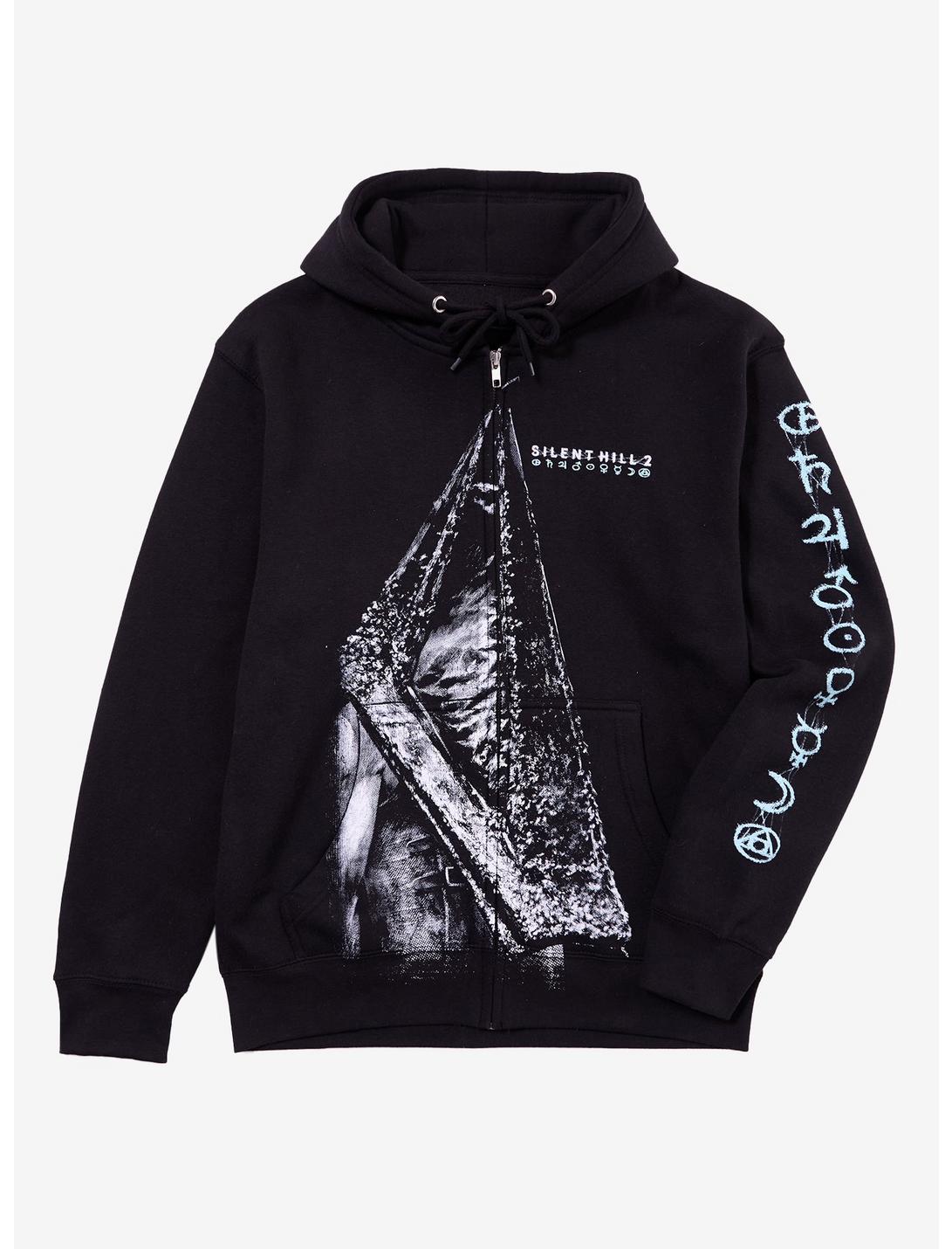 Silent Hill 2 Pyramid Head Symbols Hoodie | Hot Topic