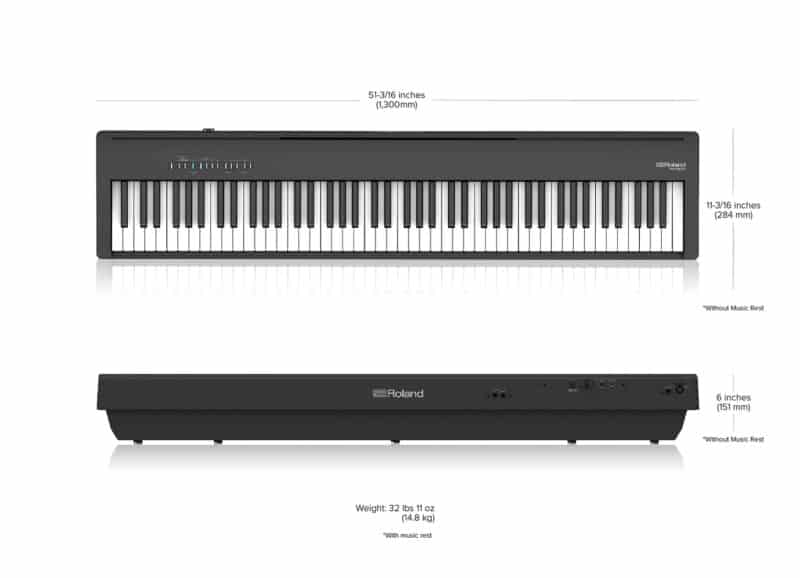 Roland FP-30X 88-Key Digital Piano W/Speakers | Roland's FP-X series