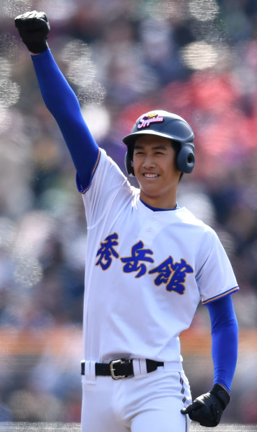 選抜高校野球：2打数2安打1打点の活躍 秀岳館・山下 | 毎日新聞
