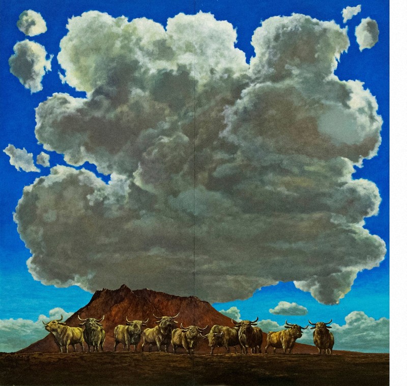 桜島を描き続ける85歳画家 ミュージアム設立へ芸術家ら活動 | 毎日新聞