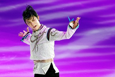 リンクサイド：羽生結弦さん「五輪かなと思うぐらい緊張」 野村萬斎