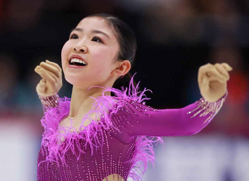 フィギュアGPフィンランド 女子SPで千葉百音が2位発進 | 毎日新聞
