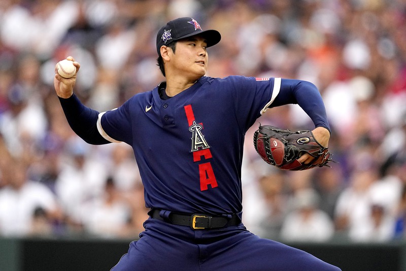 大谷翔平、オールスター戦に投打「二刀流」で出場 米大リーグ ［写真