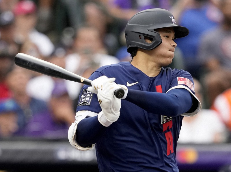 米大リーグ球宴 大谷が史上初の投打「二刀流」で出場 「楽しんで