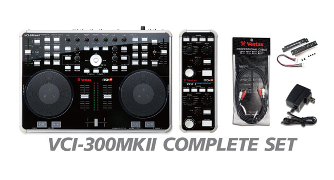 Vestax VCI-300mk2 DJコントローラー Serato DJ Vestax VCI-300
