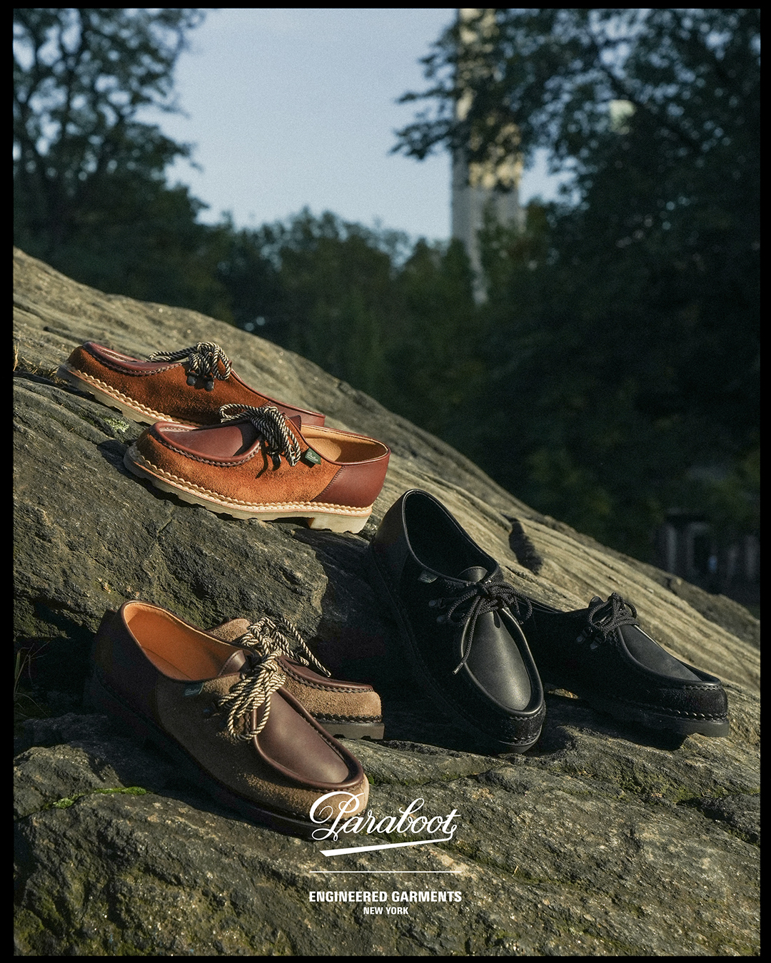 ENGINEERED GARMENTS × Parabootのコラボレーションシューズ