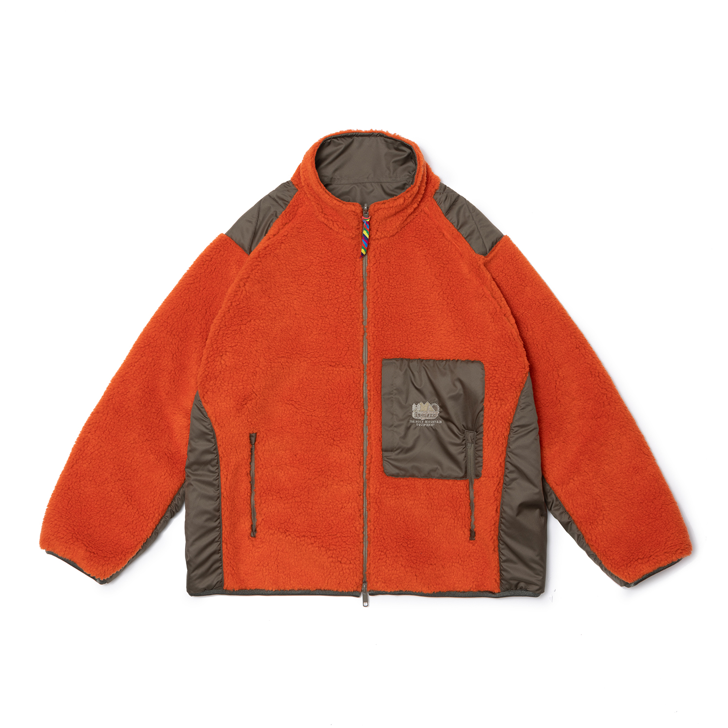 is-ness for 1LDKのリバーシブルフリースジャケット