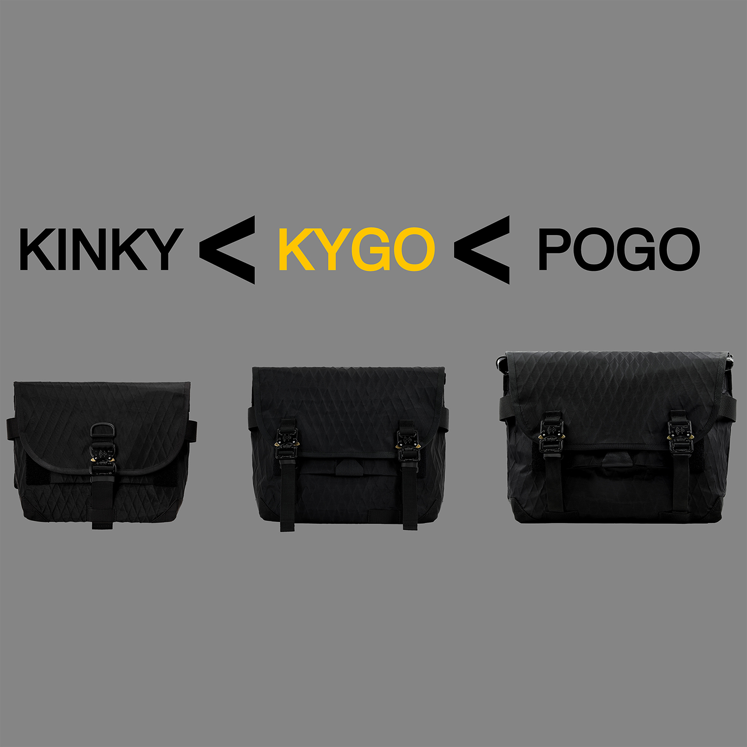 これまで存在しなかったサイズを特注。bagjack for ELIMINATORの『KYGO』