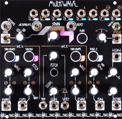 2hp - Pluck (Black) | 2hp | Modularsynthesizers.nl