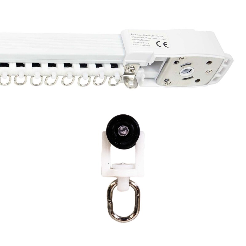 Set 10 inele PNI PT923I pentru sina perdea, draperie PNI PT923