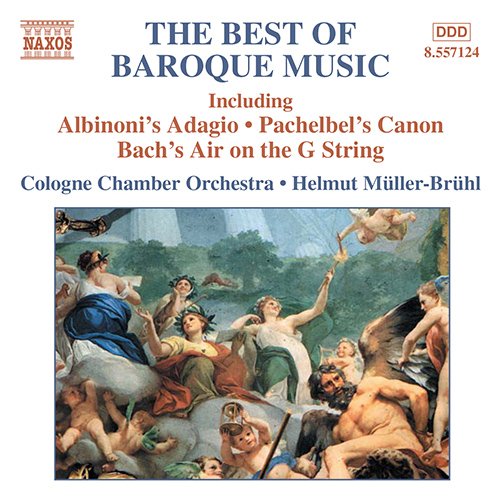 BEST OF BAROQUE MUSIC (COLOGNE CHAMBER ORCHESTRA) - 8.557124