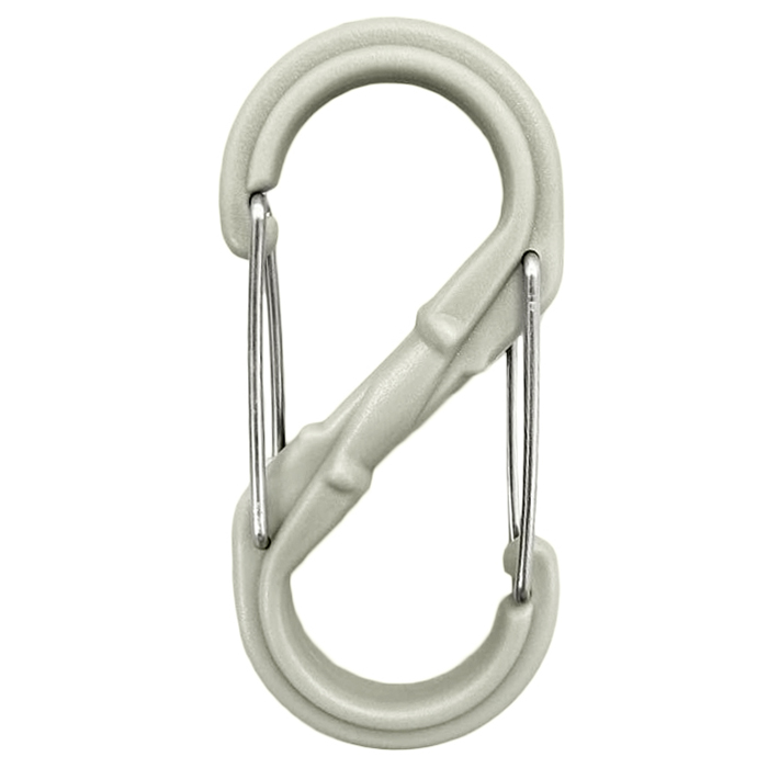 S型カラビナ 大 シルバーベージュの通販｜工具袋｜工具の収納用品