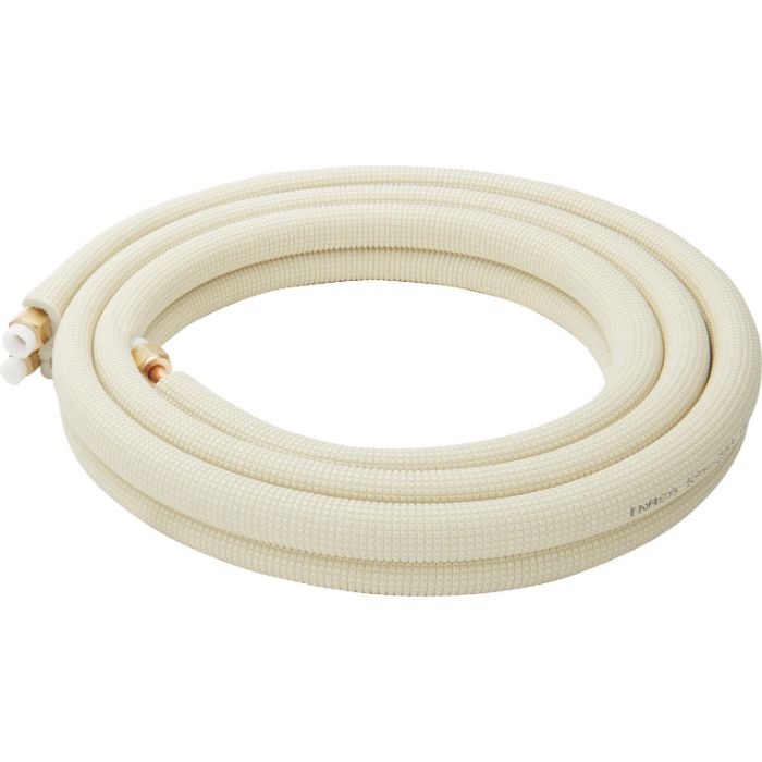 因幡電工 フレア配管セット2分3分3.5m 部材無し SPH233.5Cの通販｜銅管