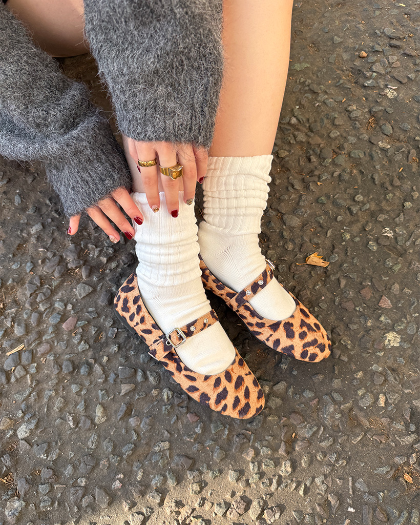 レオパードメリージェーンシューズ | ファッション通販サイト NUGU