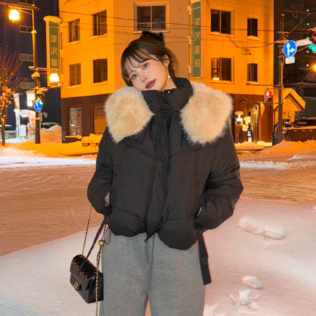 ファーカラーダウンジャケット | ファッション通販サイト NUGU