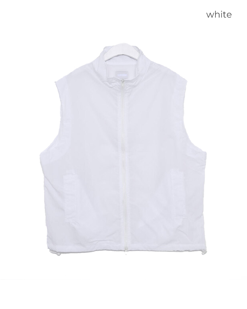 ナイロンジップアップベスト | ファッション通販サイト NUGU