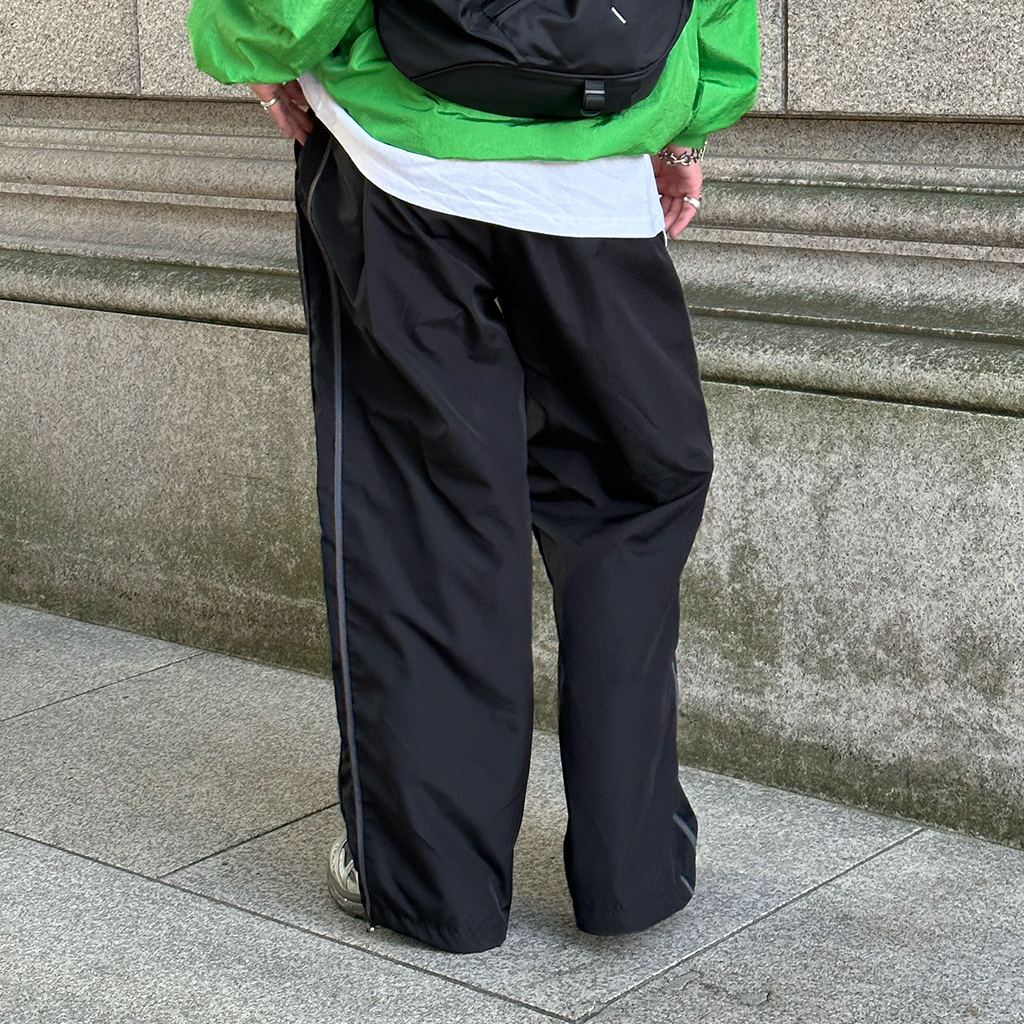 m*u様 ballaholic サイドライン ナイロンパンツ m*u様 ballaholic