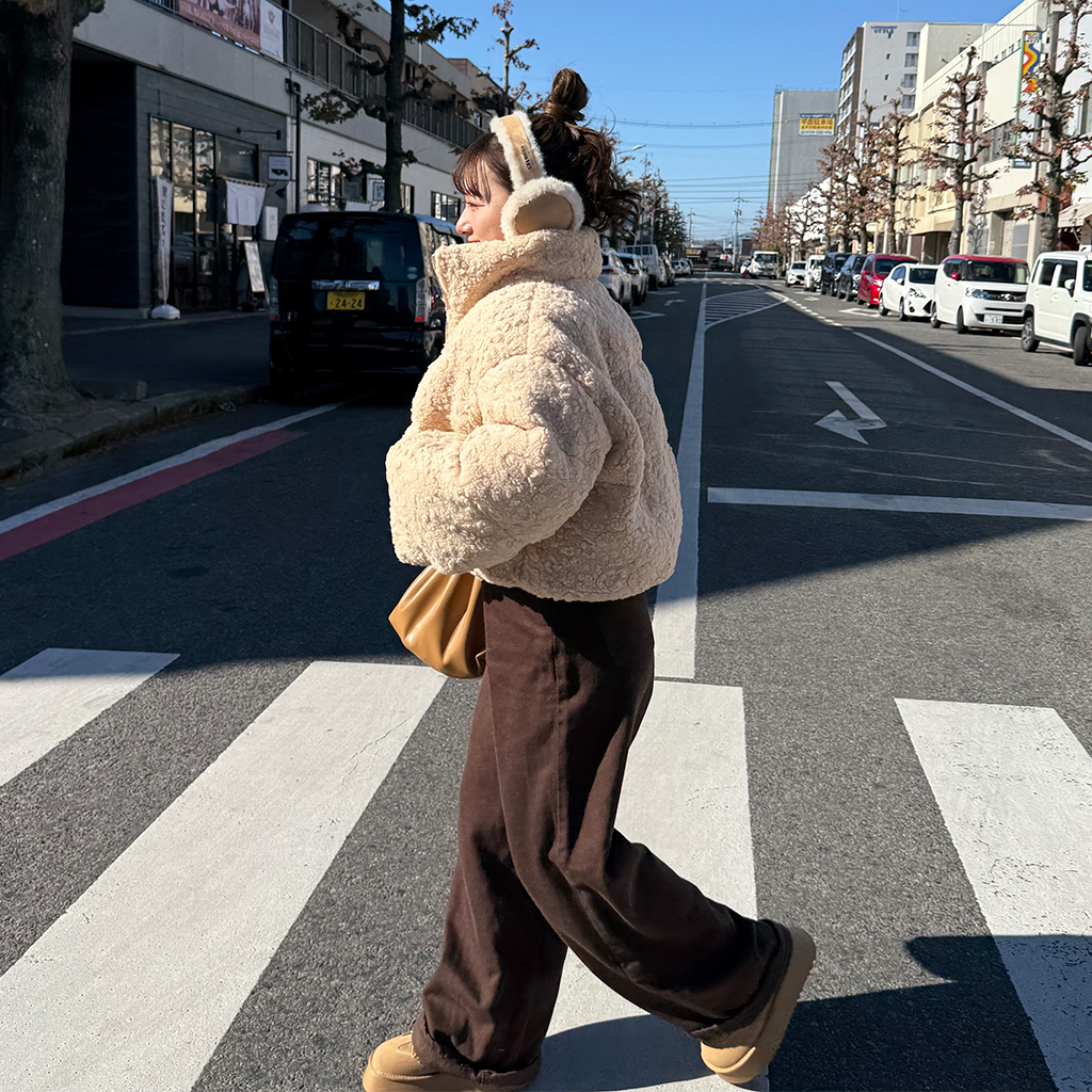 プードルクロップドダウン | ファッション通販サイト NUGU