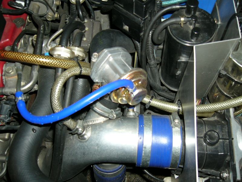 三菱純正 エボ8、9用エアバイパスバルブ（ブローオフバルブ） の