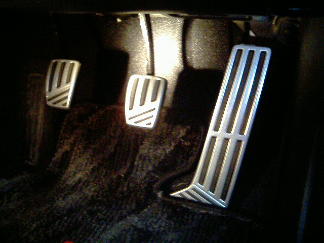 トヨタ純正 (By親父号)JZX110ヴェロッサ アルミペダル のパーツ