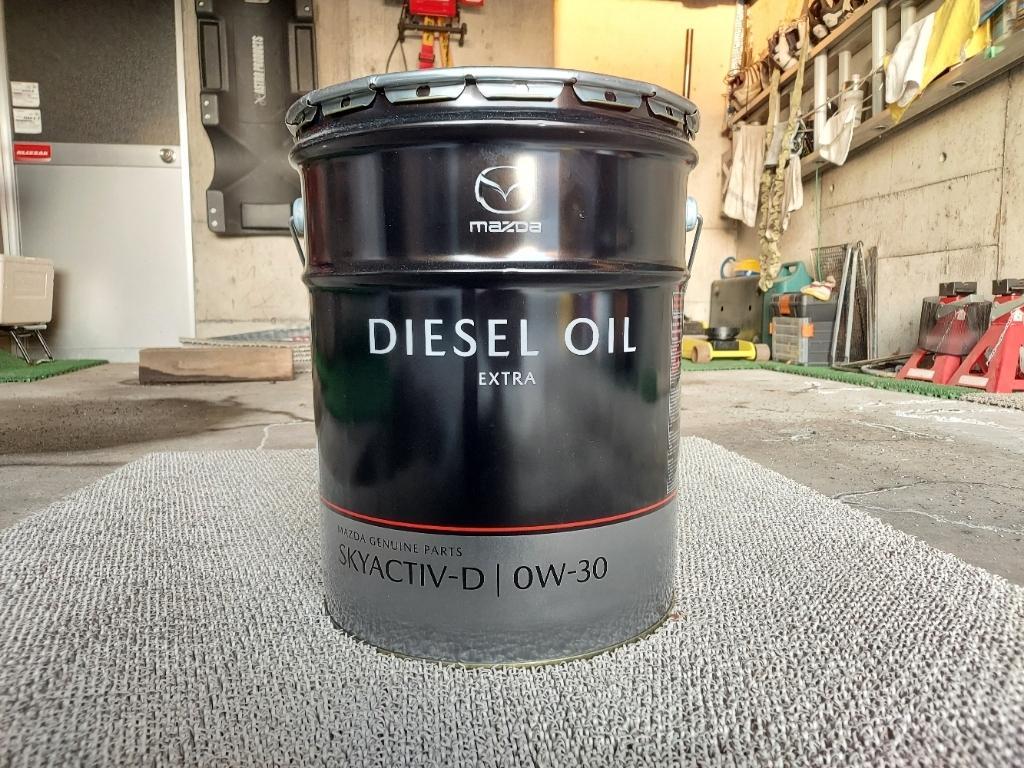 マツダ(純正) ディーゼルエクストラ SKYACTIV-D専用 0W-30 20L缶 の