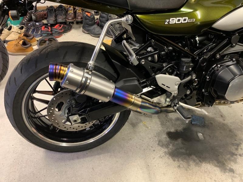 MAVERICK Mv1 チタンヒートサイレンサー のパーツレビュー | Z900RS