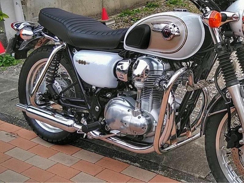 大和ステンレス キャブトン型マフラー のパーツレビュー | W800(ホグ