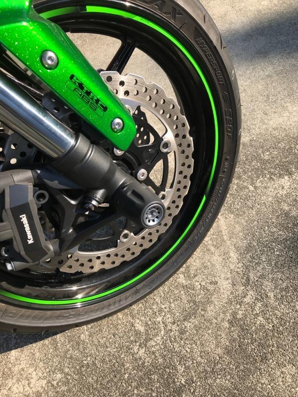 カワサキ(純正) ホイールリムテープ（グリーン） のパーツレビュー
