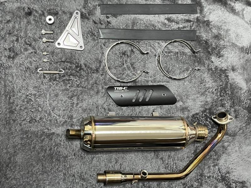party-up TRHC R19スポーツマフラー のパーツレビュー | シグナスX
