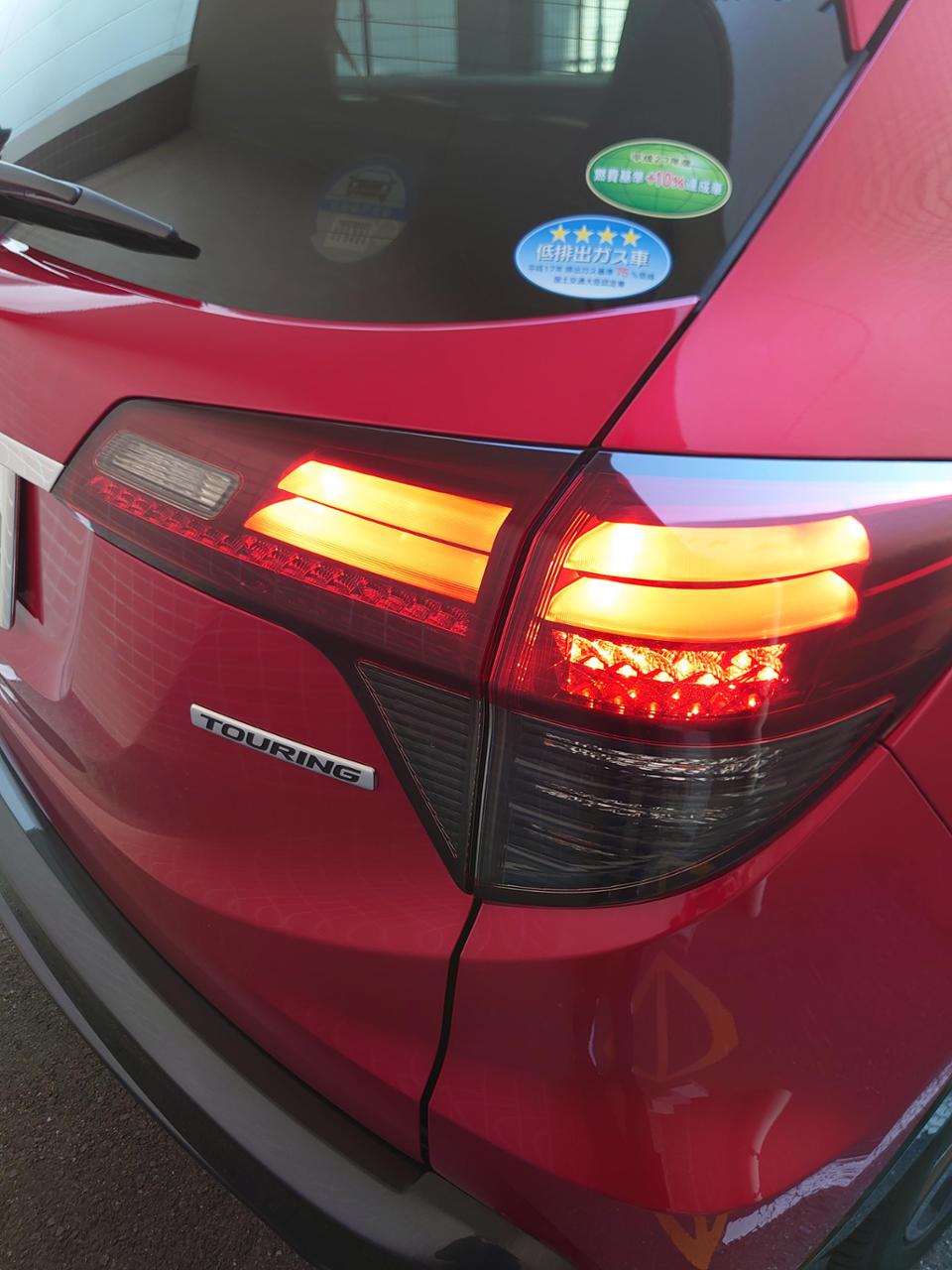 不明 RU3/RU4 専用 テールランプ ブレーキランプ 4灯化 全灯化 配線