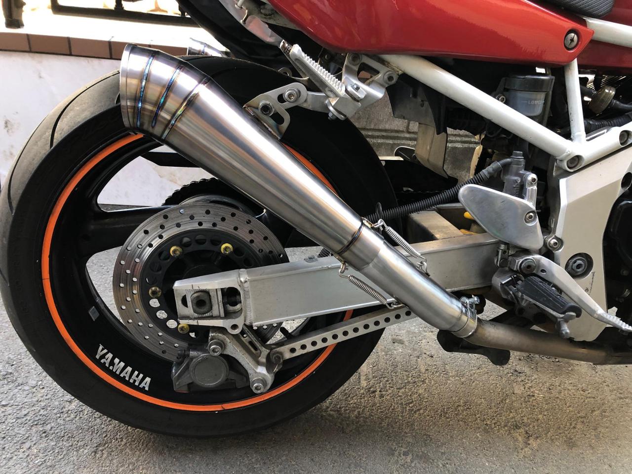 最終値下げ オーバーレーシング TRX850マフラー 最終値下げ オーバー