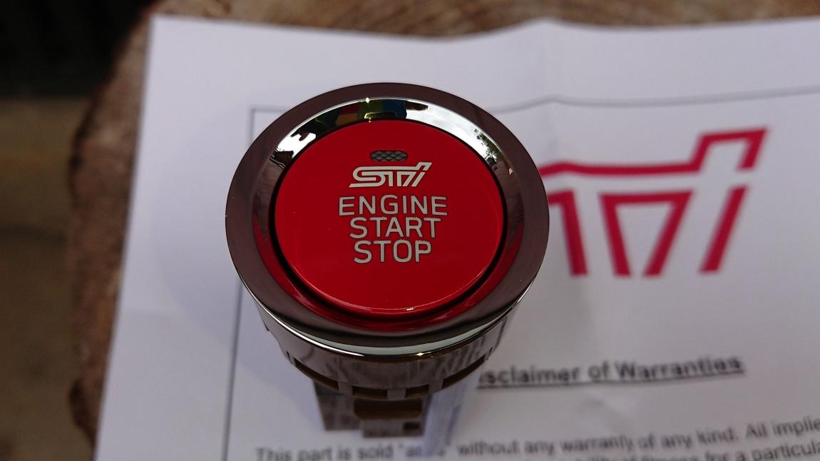 STI プッシュエンジンスイッチ のパーツレビュー | フォレスター
