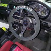 SPORTS STEERING WHEEL Prodrive(プロドライブ)のステアリングの口コミ