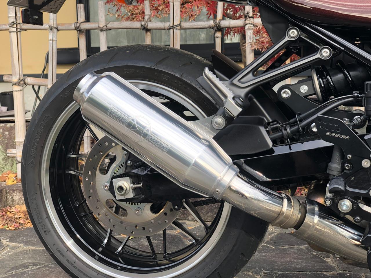 z900rsスリップオンマフラー Z900RS MISTY スリップオンモナカマフラー