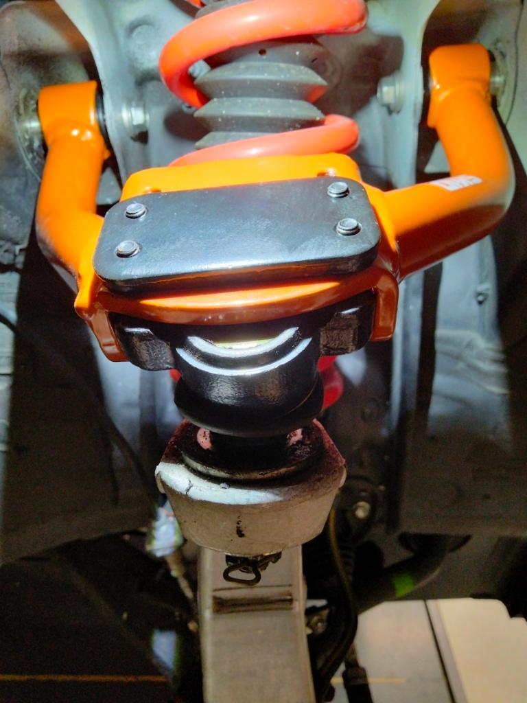 SKID RACING 調整式アッパーアーム のパーツレビュー | マークX(Mackie