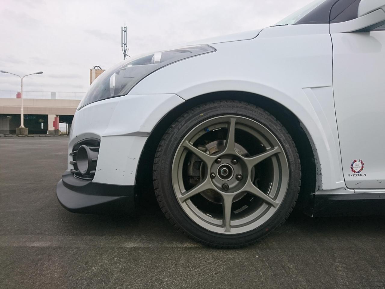 Buddy Club P1 RACING のパーツレビュー | スイフトスポーツ(菊@MAX