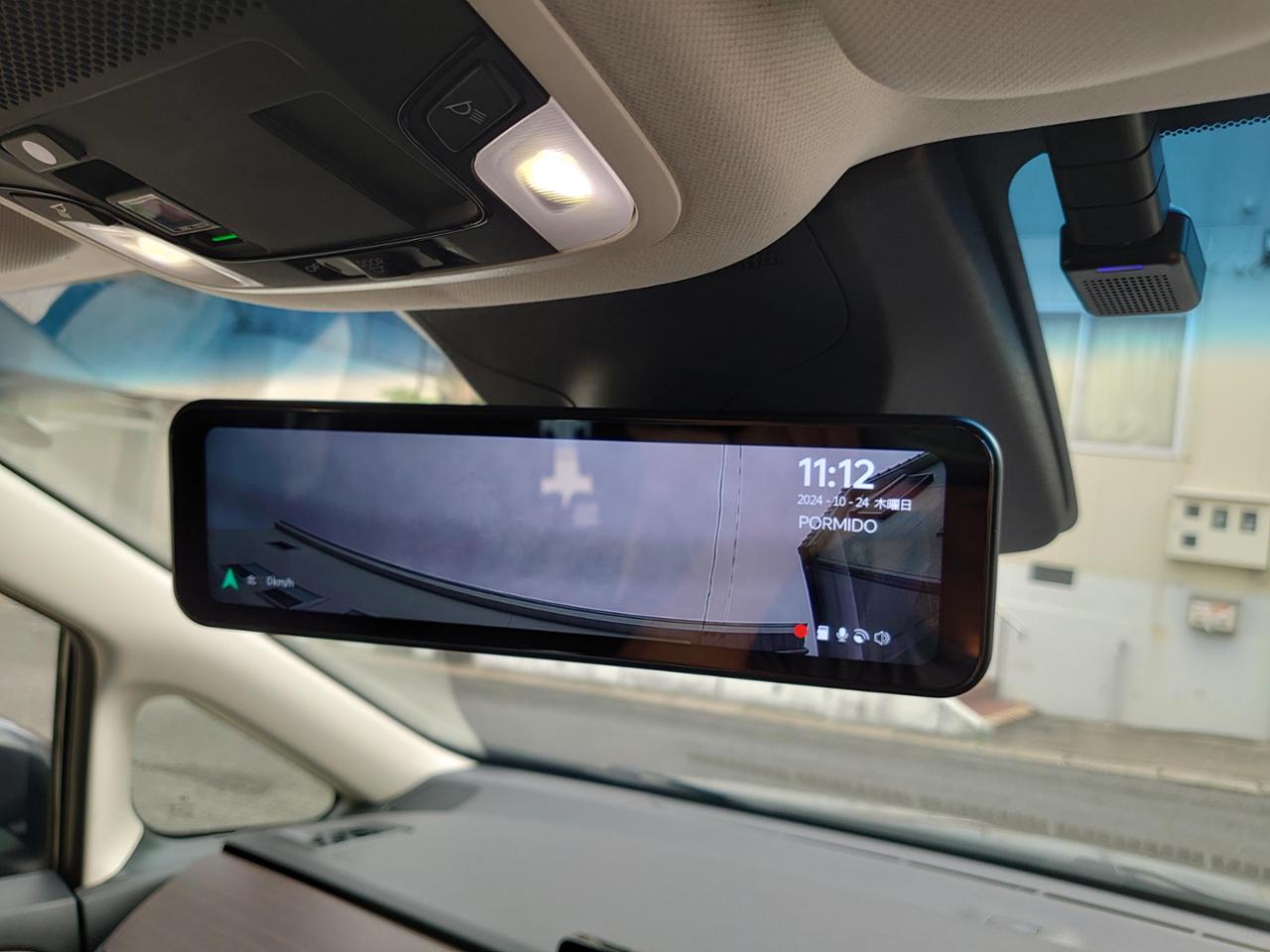 PORMIDO PRD81C ドライブレコーダー+デジタルインナーミラー一体型 の