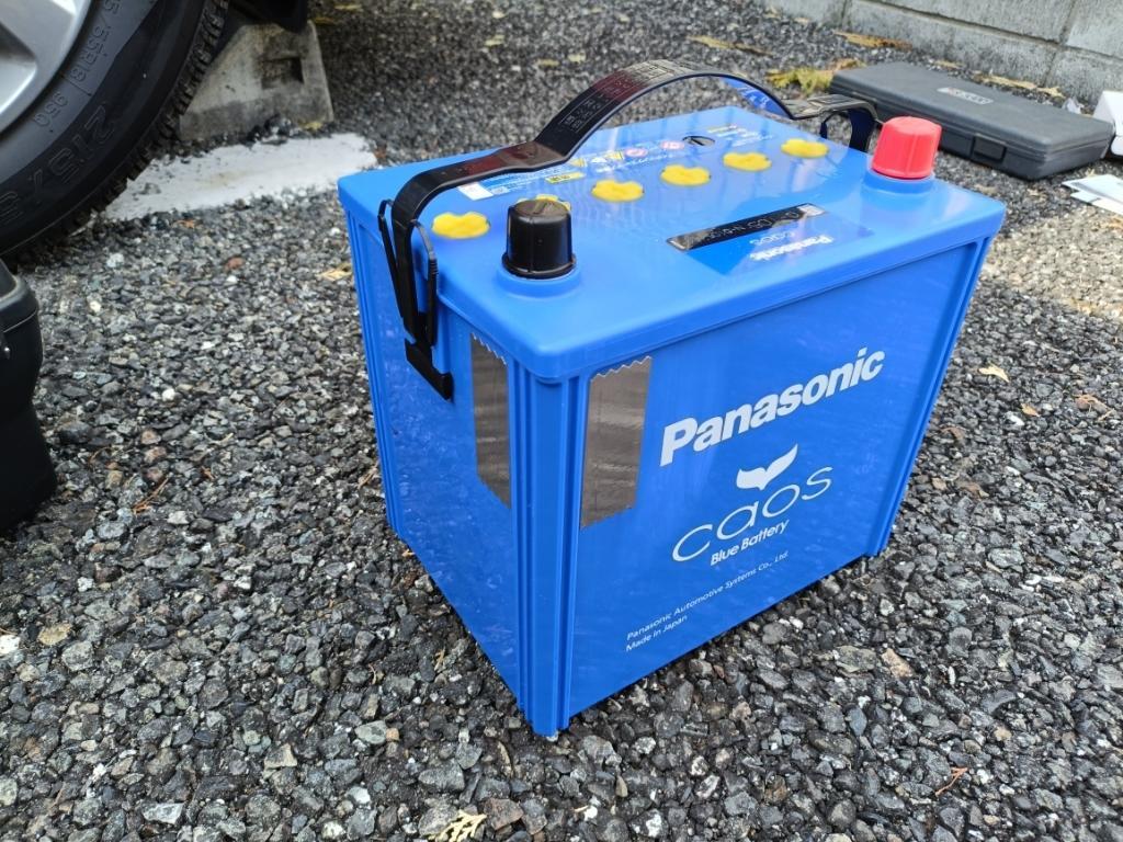 Panasonic Blue Battery caos N-Q105/A4 のパーツレビュー | CX-30