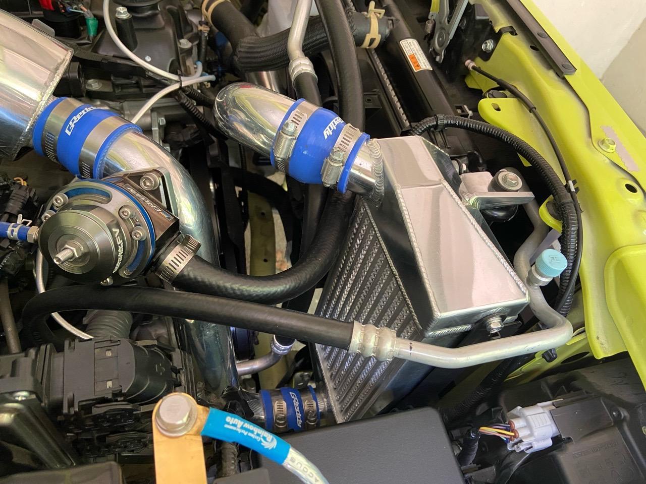 Tsuda Racing DAMSEL JB64 インタークーラー のパーツレビュー