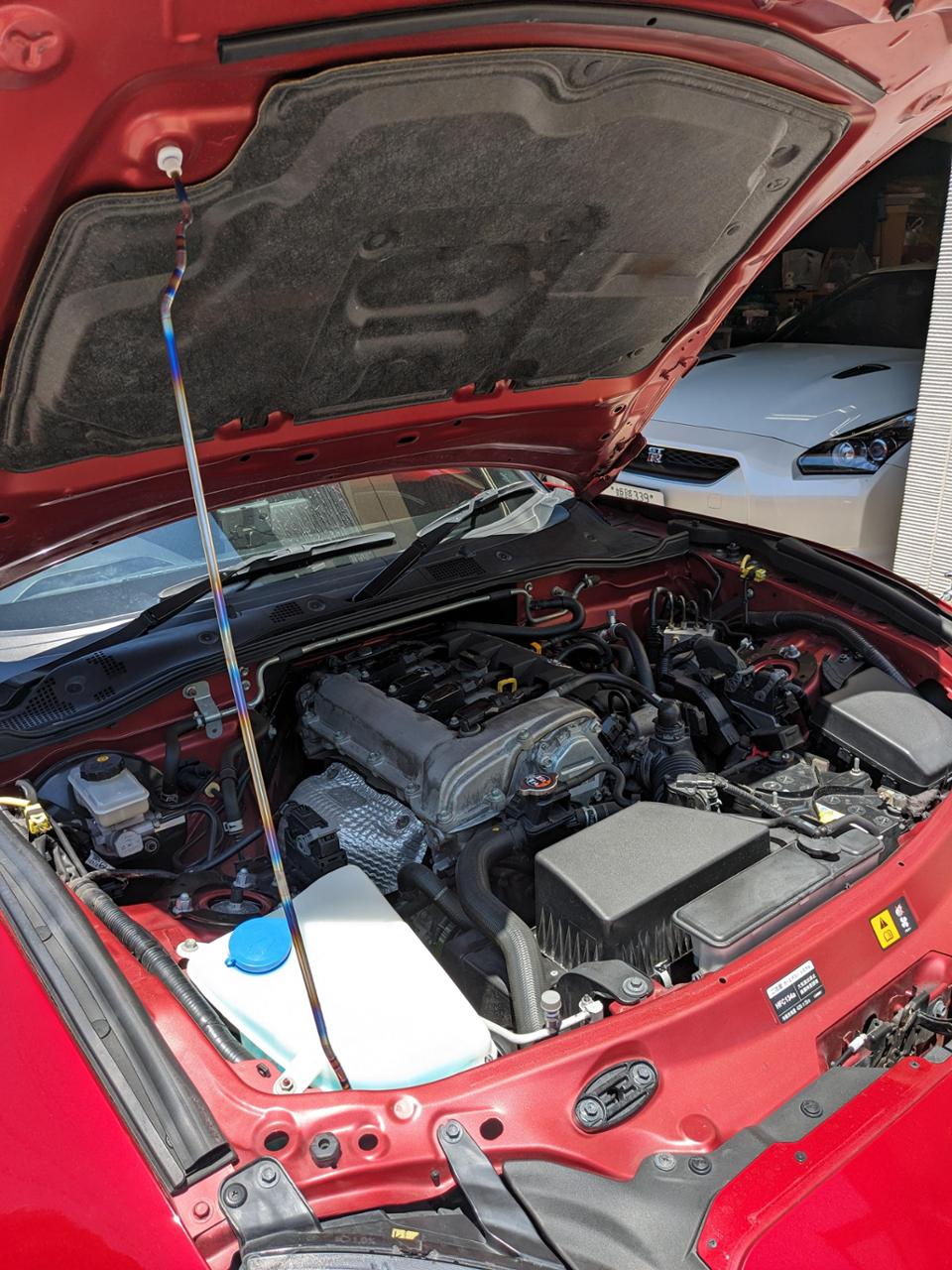 Tide of Time チタンボンネットバー のパーツレビュー | ロードスター